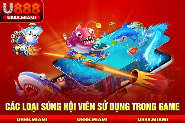 Các loại súng hội viên sử dụng trong game